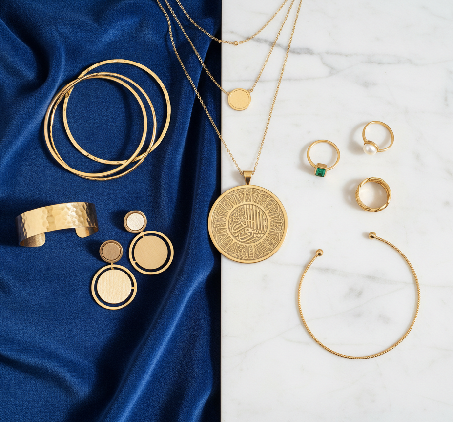 Gold jewellery